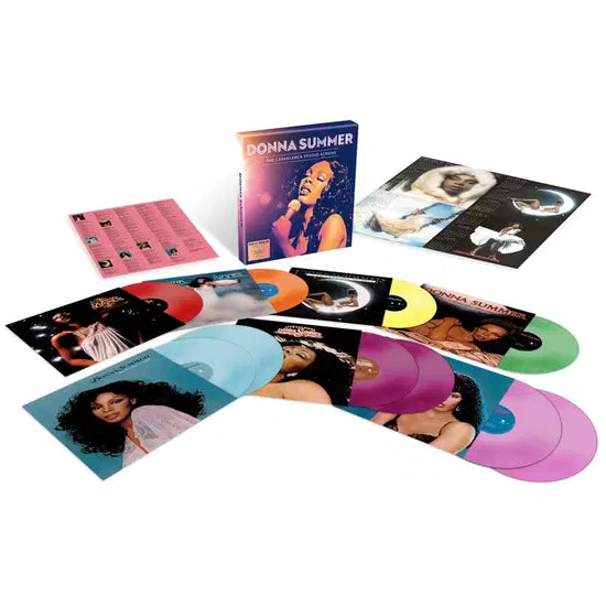 CASABLANCA STUDIO ALBUMS (10LP/RED/ORANGE/YELLOW/GREEN/BLUE, PURPLE, AND PINK VINYL)