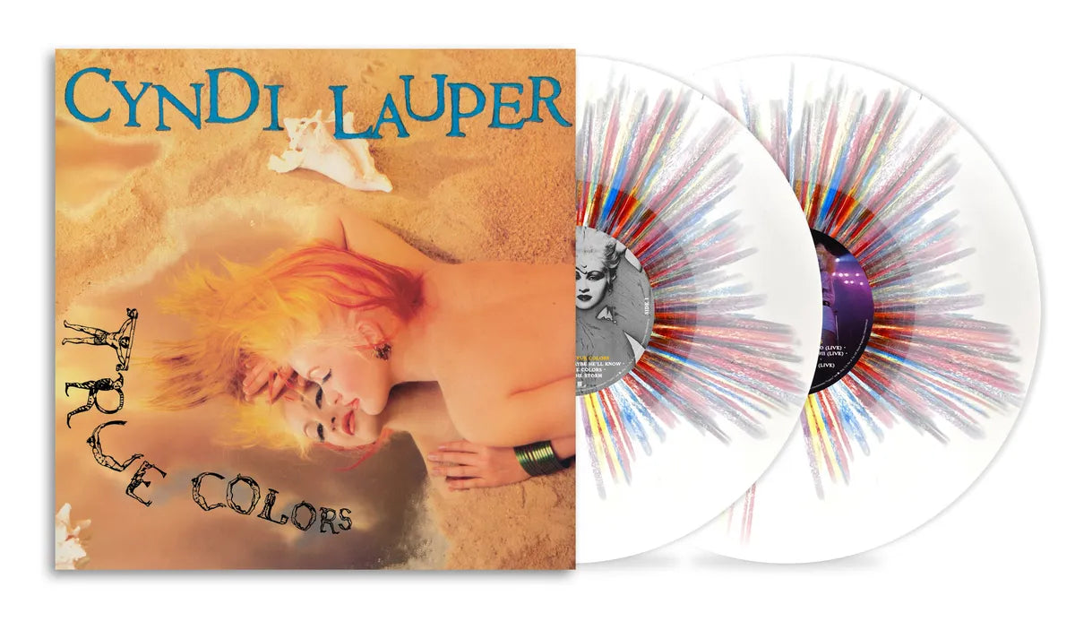 TRUE COLORS (40TH ANNIVERSARY) (2LP/RAINBOW SPRINKLE VINYL)