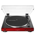 AT-LP60XBT-RD Fully Automatic Belt-Drive Stereo Turntable, Red/Black