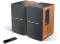 R1280Ts Powered Bookshelf Speakers - 42 Watts - With Subwoofer Output