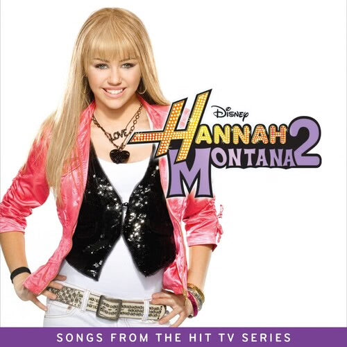 Hannah Montana 2 (Original Soundtrack) (Split Black/White Splatter Colored Vinyl)