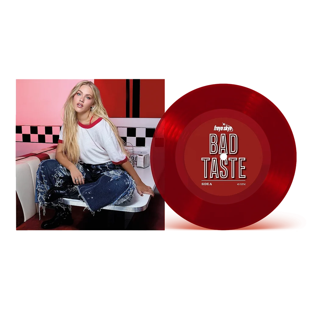 BAD TASTE (TRANSLUCENT RED VINYL/7 INCH SINGLE)