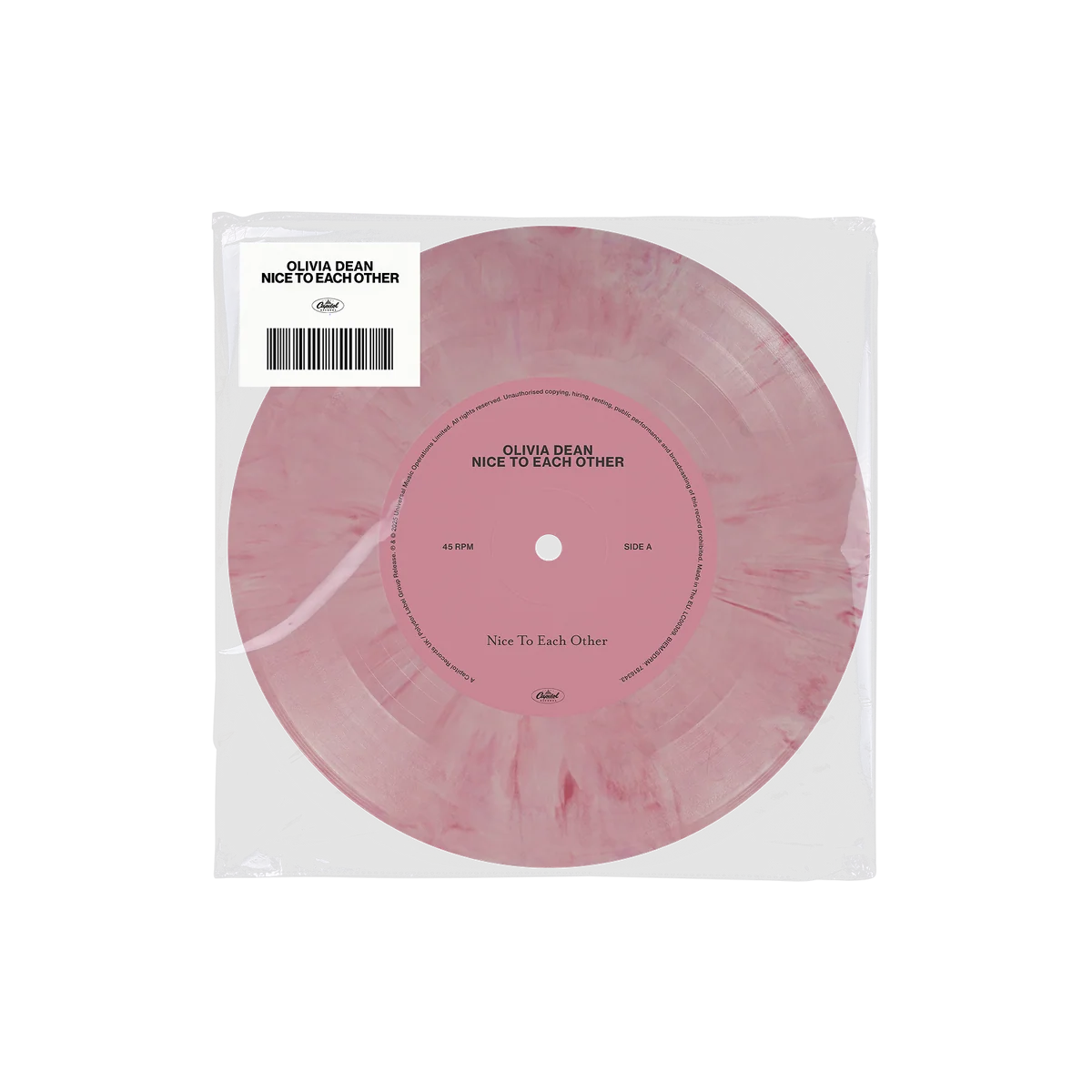 Nice To Each Other [Pink/White 7" Single]