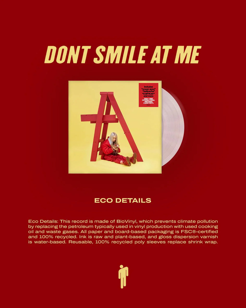 Dont Smile At Me (Limited Edition, International Pressing, Clear Colored Vinyl) [Import]