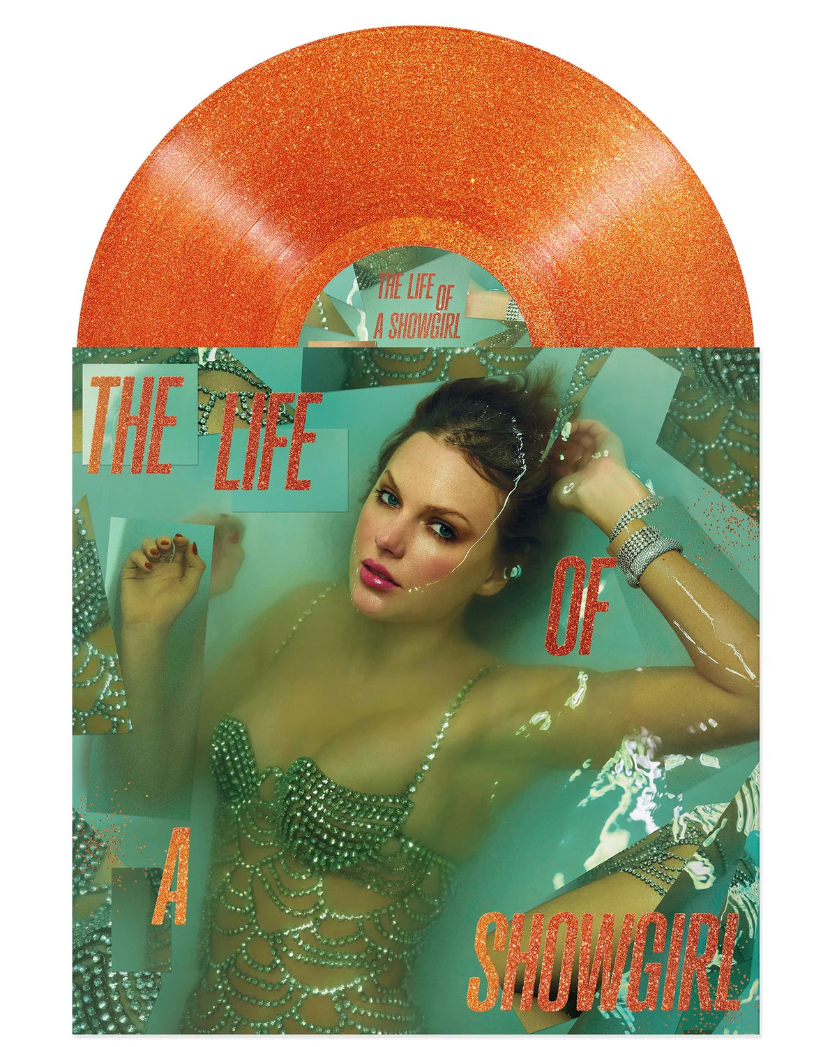 The Life Of A Showgirl [Sweat And Vanilla Perfume Portofino Orange Glitter Vinyl]