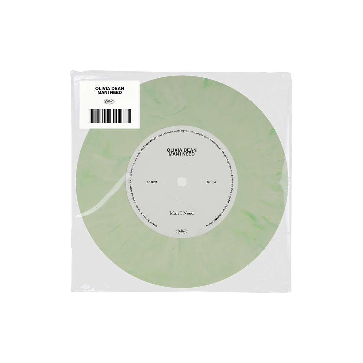 Man I Need [Light Green Marble 7" Single]