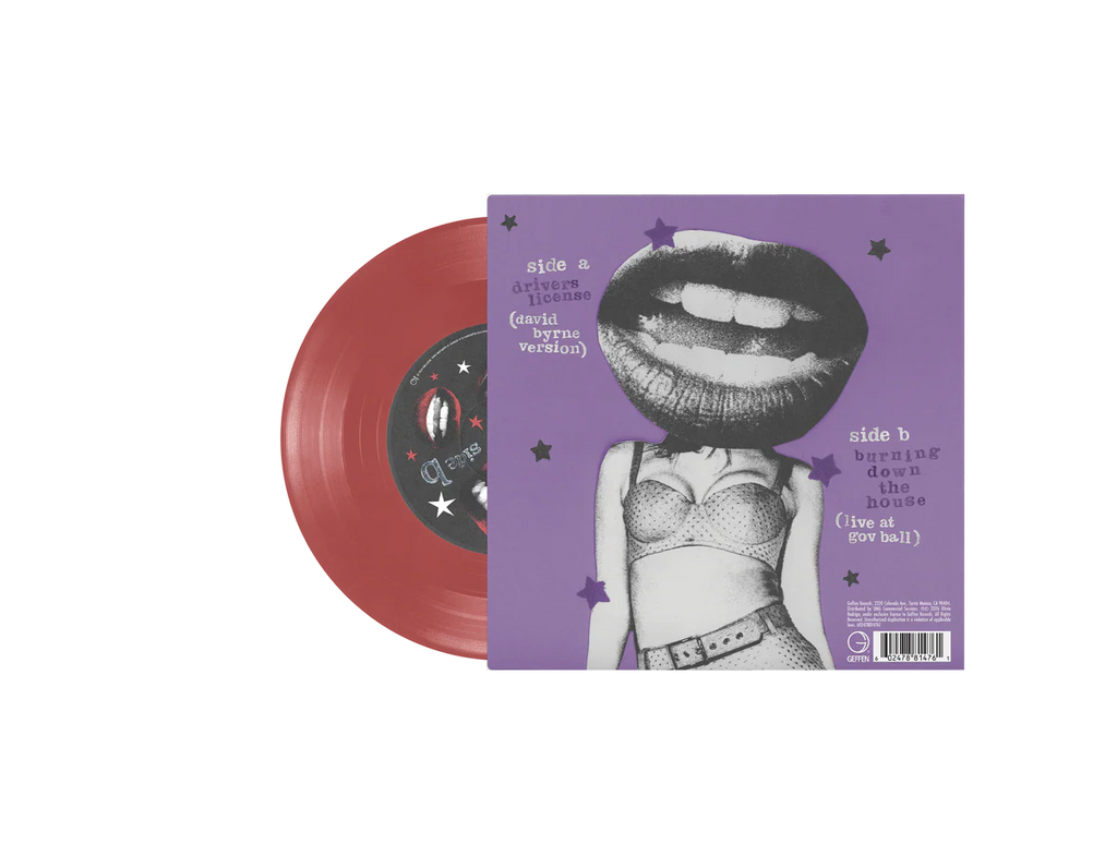 Drivers License / Burning Down The House [Translucent Red 7" Single]