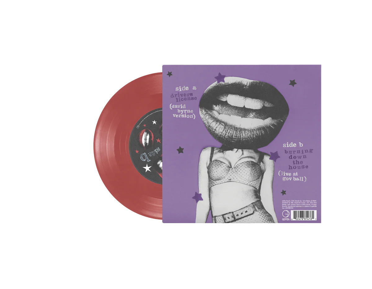 Drivers License / Burning Down The House [Translucent Red 7" Single]