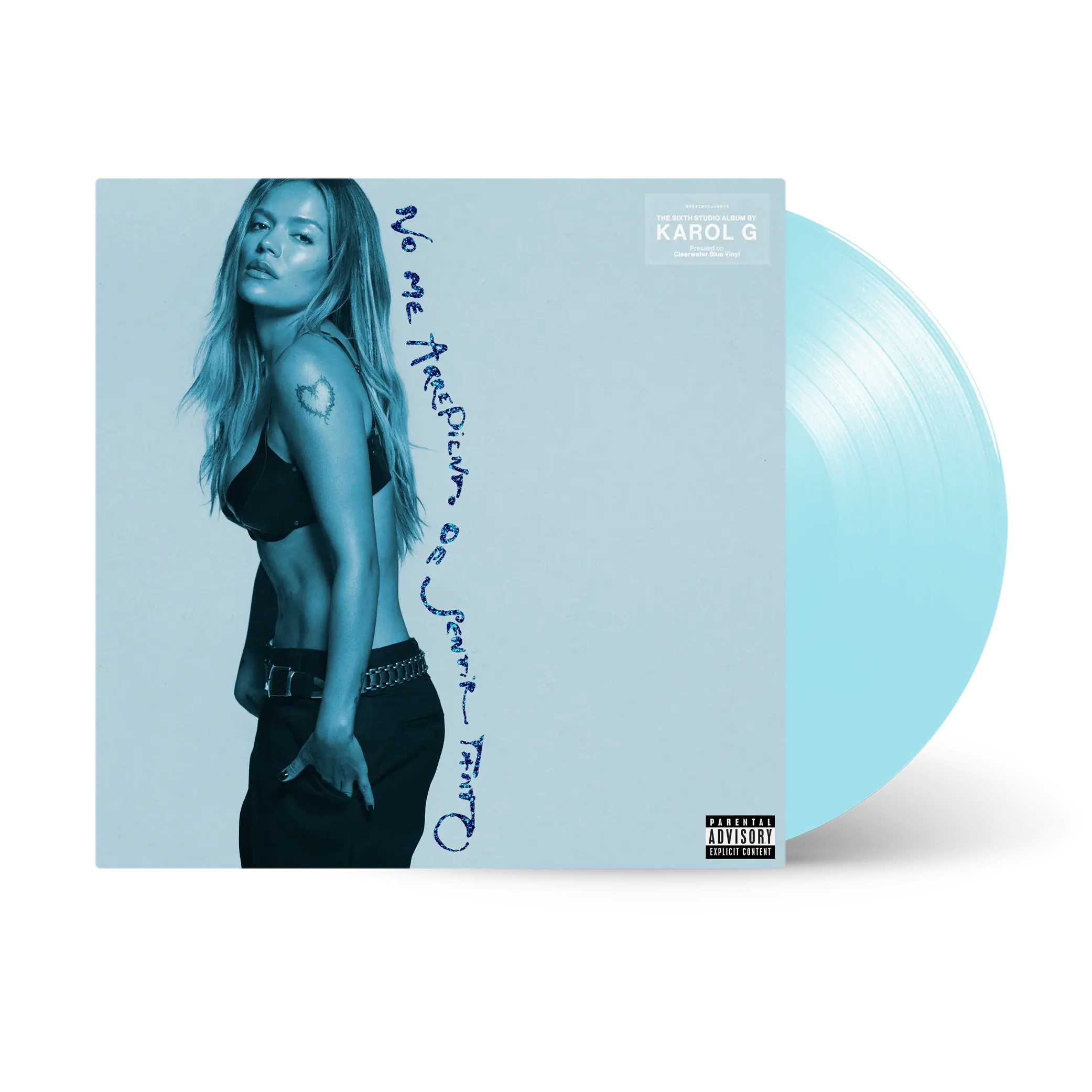 NO ME ARREPIENTO DE SENTIR TANTO (CLEARWATER BLUE VINYL)