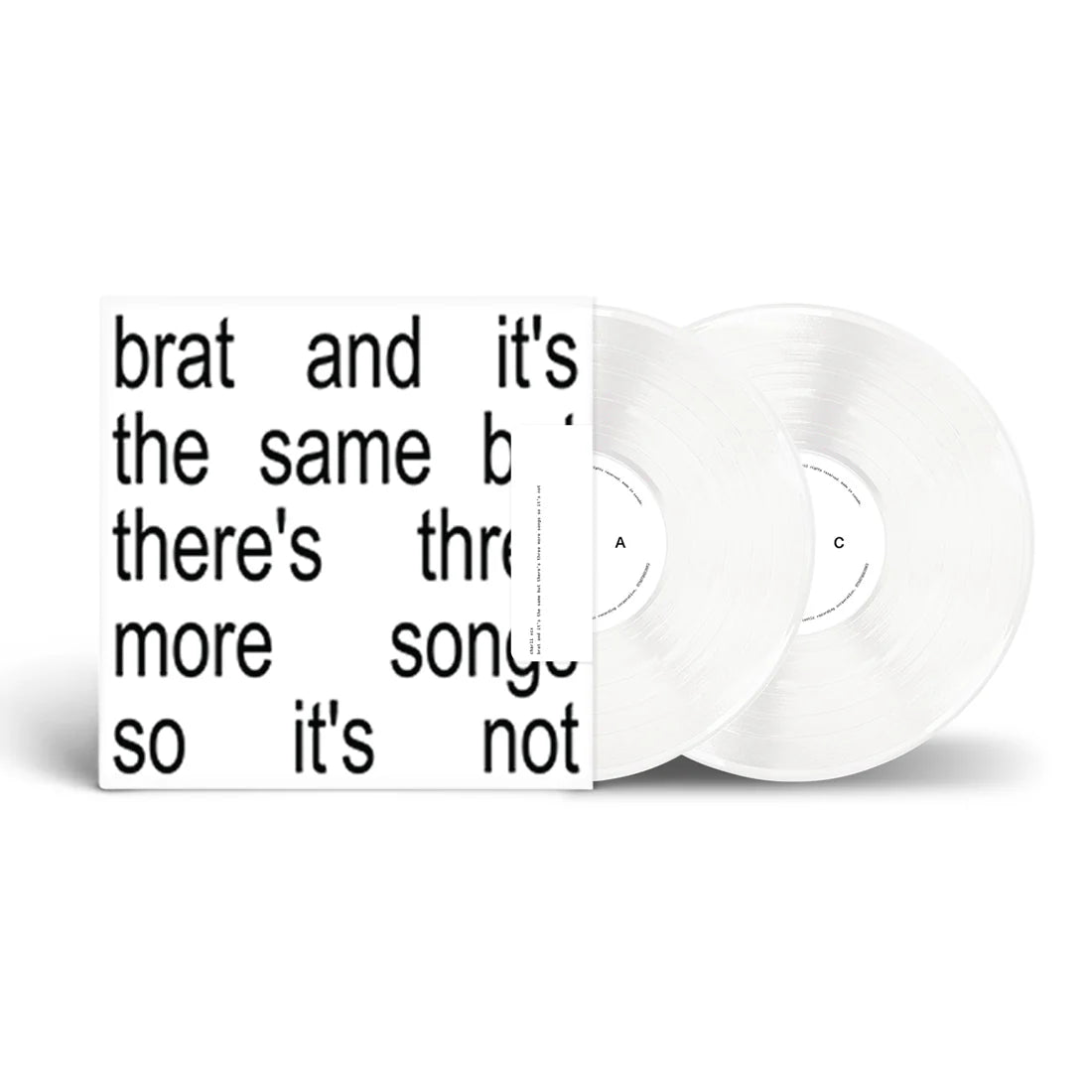 Brat and It’s the Same But There’s Three More Songs So It’s Not (Colored Vinyl, White) (2LP)