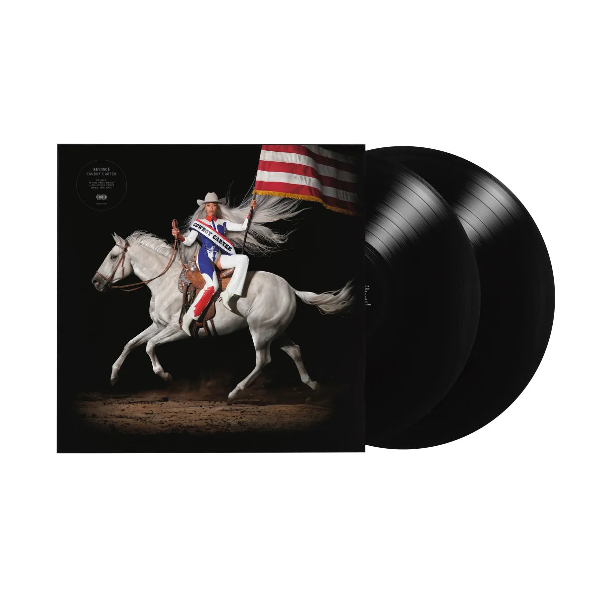 Cowboy Carter Official Vinyl [Explicit Content] (180 Gram Vinyl, Booklet, Poster) (2 Lp's)
