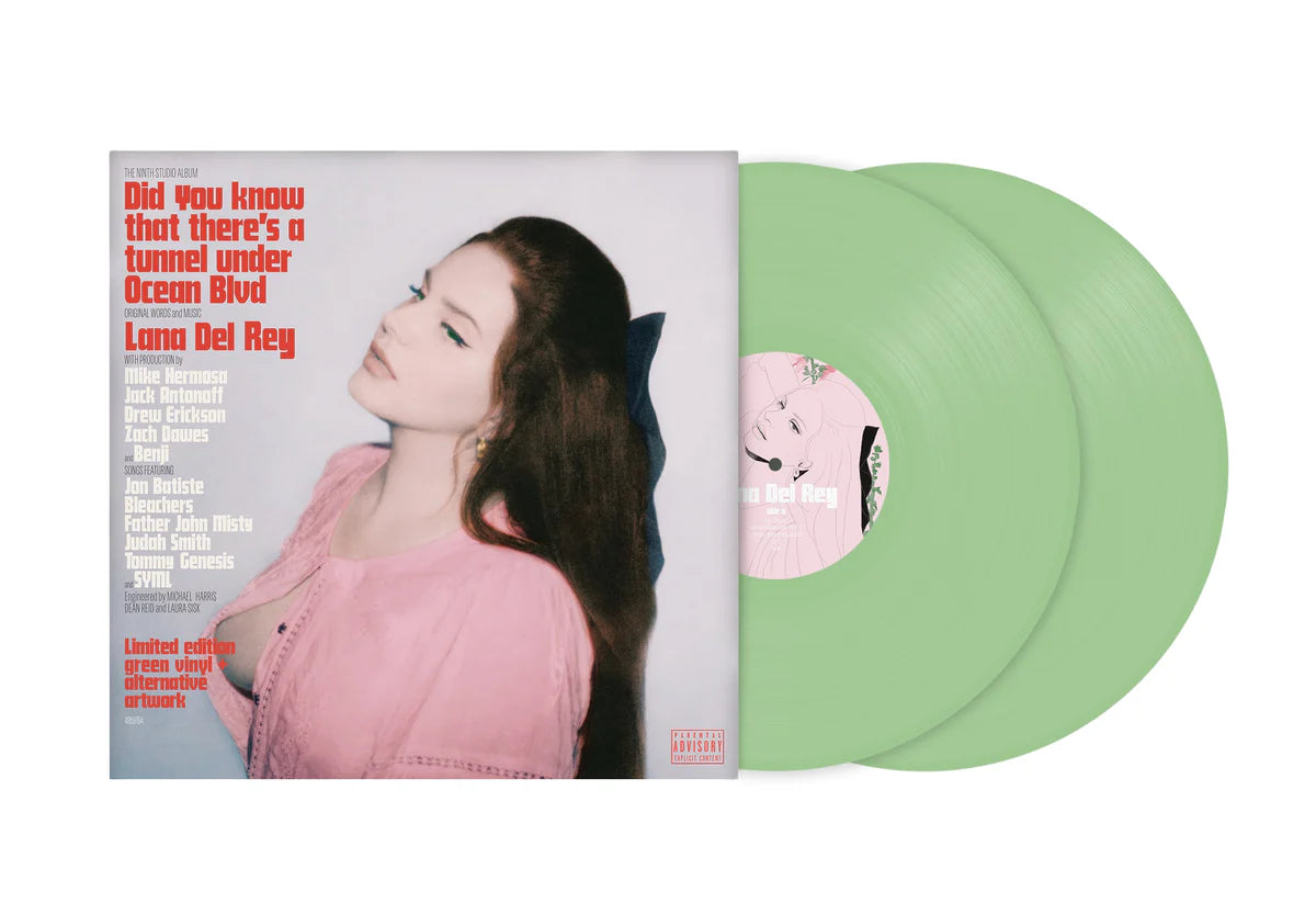 Did You Know That There's A Tunnel Under Ocean Blvd (Alt. Cover) [Explicit Content] (Indie Exclusive, Limited Edition, Colored Vinyl, Green) (2 Lp's)